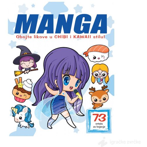 Vulkan MANGA: Obojte likove u chibi i kawaii stilu Slike