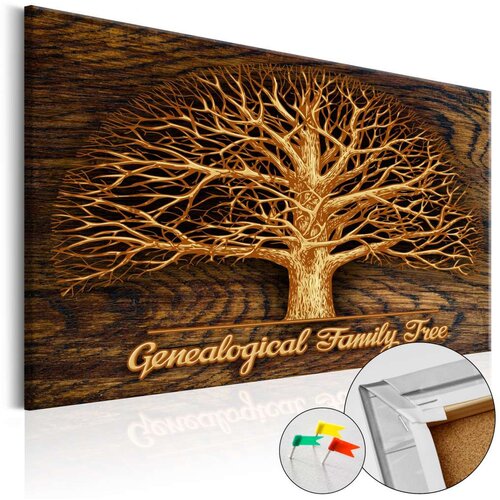 Slika na plutenoj podlozi - Family Tree [Corkboard] 90x60 Cijene