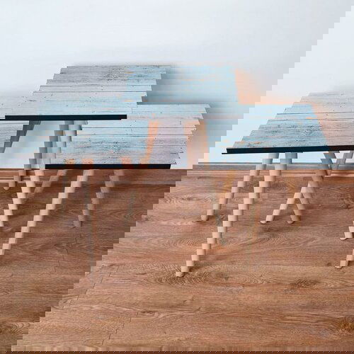 Hanah home 3Shp119 - blue blue nesting table (3 pieces) Cene