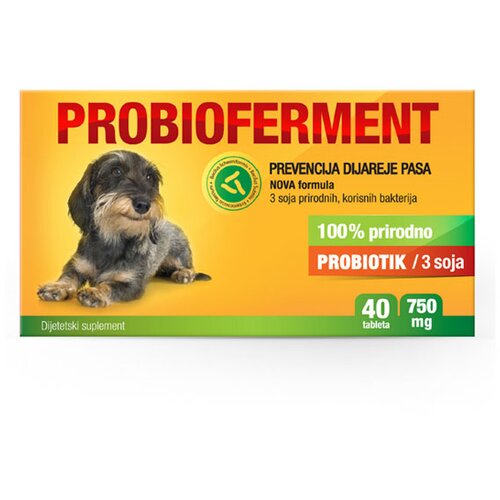 Interagrar probiotik za pse Probioferment 40 tbl Cene