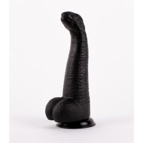 X-Men David crni dildo u obliku zmije od PVC-a &amp;mdash; 28 cm, prečnik 7 cm &amp;mdash; XMEN2705 Slike