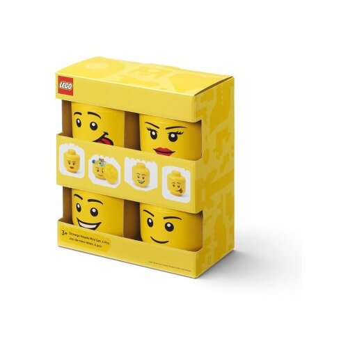 Lego glave za odlaganje (mini) set (4 kom) ( 43330801 ) Slike