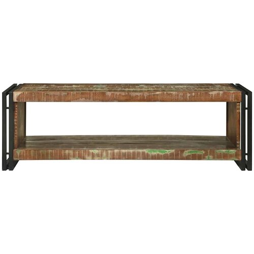  Kava Stol Smeđa 120 x 50 x 38 cm masivno obnovljeno drvo Slike