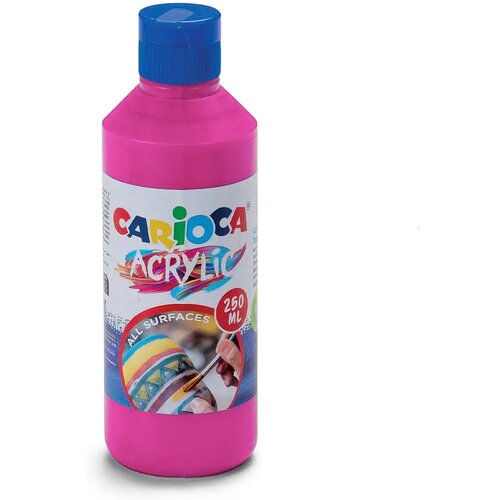 Carioca akrilna boja 250 ml u ružičastoj boji - Cijene