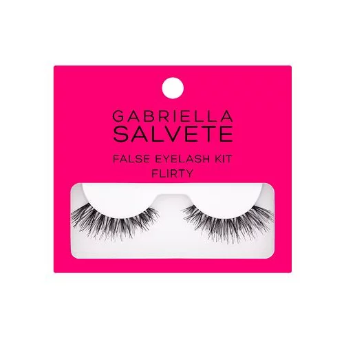 Gabriella Salvete False Eyelashes Flirty darovni set umjetne trepavice 1 par + ljepilo za trepavice 1 g