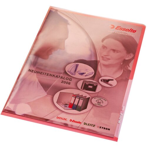  FASCIKL &amp;quot;L&amp;quot; 150MY PVC A4 LEITZ 41000225 CRVENI Slike