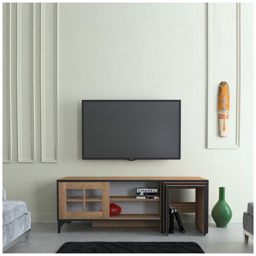 Hanah home Revival TV stalak, smeđi Cijene