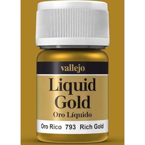 Vallejo Model Color 214 bogato zlata (Rich Gold) (793) - 35 ml Cene