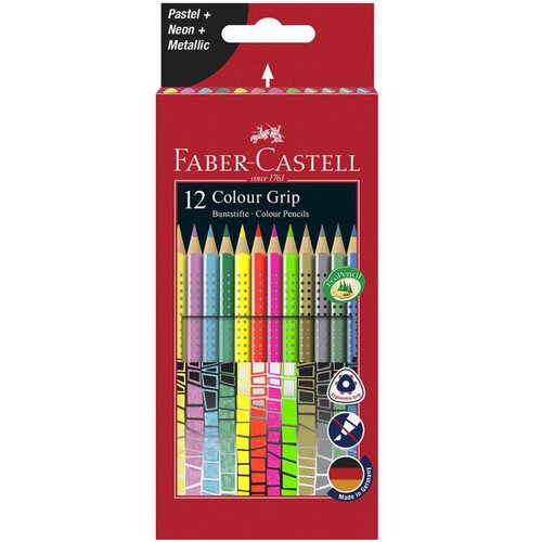 Faber-Castell Colour Grip set olovaka u obliku trokuta, 12kom Cene