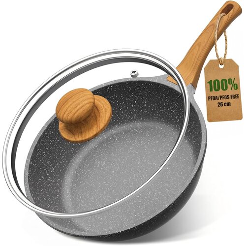 YASHE Globoka ponev s pokrovom, 4,3 L, 26 cm, (5000529074) Cene