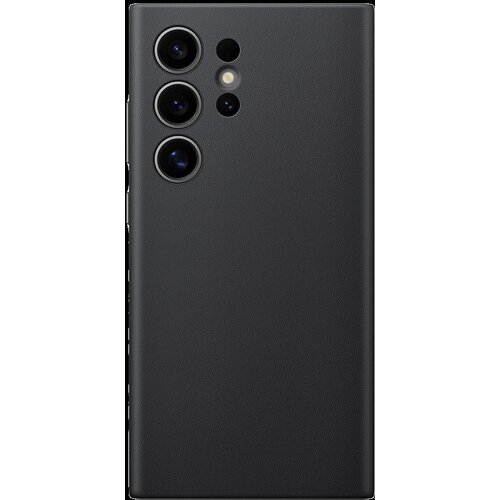 Samsung Galaxy S24 Ultra Vegan Leather Black Slike