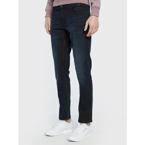 Blend Jeans hlače Twister 20710811 Mornarsko modra Slim Fit
