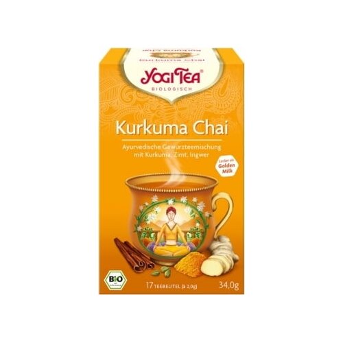 Yogi Tee Kurkuma Chai Bio Cene