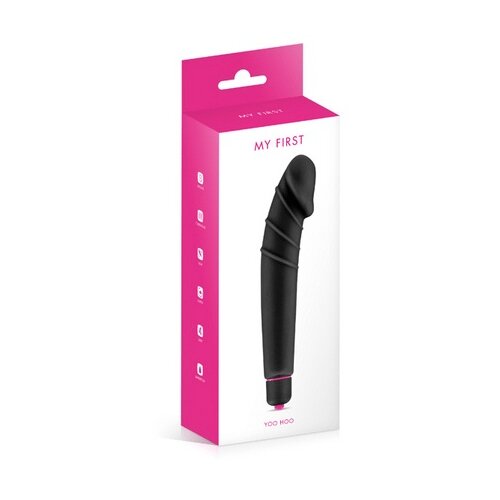 Silikonski vibrator | My First Yoo Hoo Black Slike