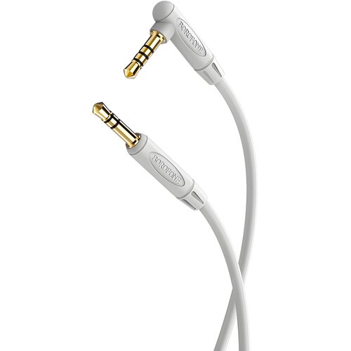 Borofone kabel BL5 - 3,5mm jack do 3,5mm jack s mikrofonom - 1m - Siva Cijene