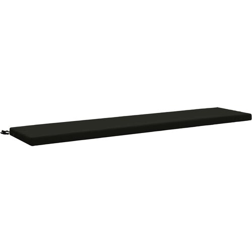  Jastučić za klupu SOEST 100% poliester Crna 200 x 40 x 5 cm Cene