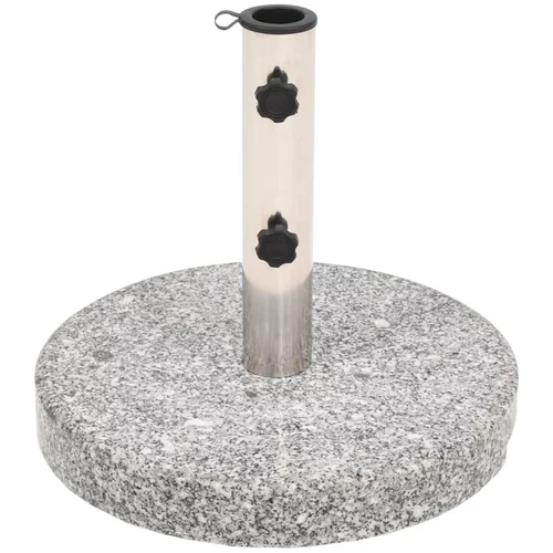 vidaXL Podstavek za senčnik granit okrogel 20 kg, (20610022)