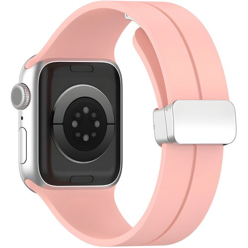 Techsuit Zamjenski remen - Apple Watch 1 / 2 / 3 / 4 / 5 / 6 / 7 / 8 / 9 / SE / SE 2 / Ultra / Ultra 2 (42 / 44 / 45 / 49mm) - Ružičasta KP29287 Cene