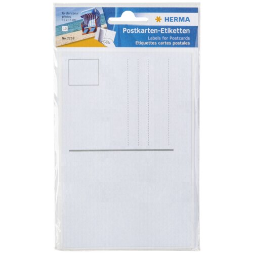 Herma postcard labels white 95x145 10 labels 7758 Cijene