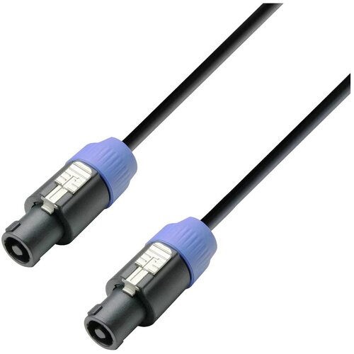 Adam Hall zvočnik kabel [1x mo&scaron;ki konektor za zvočnike - 1x mo&scaron;ki konektor za zvočnike] 2.5 mm&sup2; 10 m temno siva\, črna, (20434755) Cene