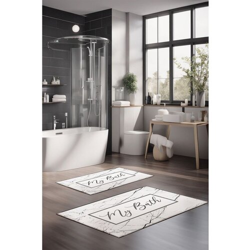  CT-5284 multicolor bathmat set (2 pieces) Cene