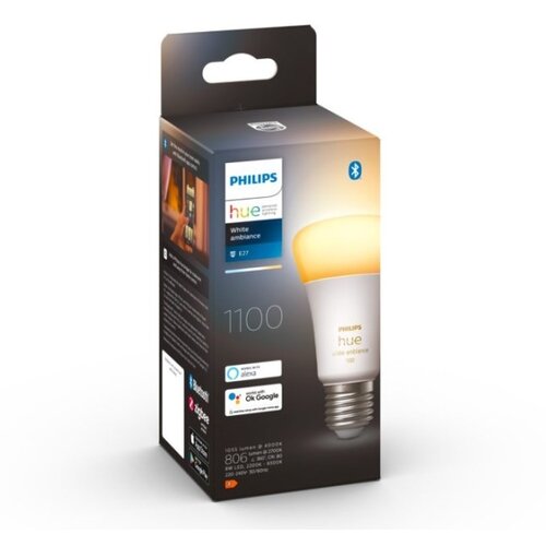  LED prigu&amp;scaron;iva sijalica Philips Hue WHITE AMBIANCE E27/8W/230V 2200-6500K Slike