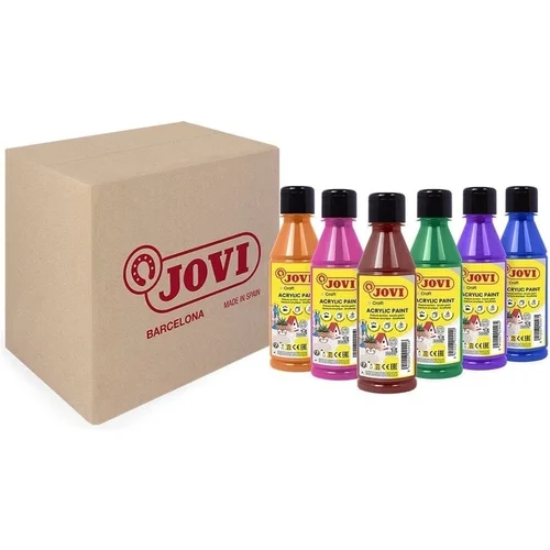 Jovi Set akrilnih boja 6 x 250 ml Mix B