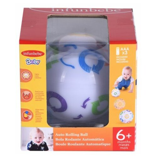 INFUNBABY igračka za bebe kotrljajuća lopta šarena Cene