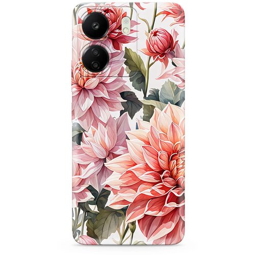  maska ultra tanki print clear za xiaomi redmi 13C/Poco C65 Cene
