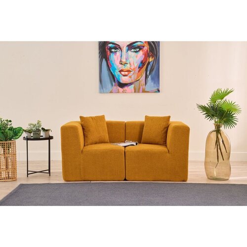 Atelier Del Sofa Raks dvosed 165 cm, narandžasta Slike