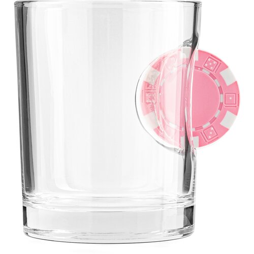  Kozarec z igralnim žetonom – STUCK in GLASS (280 ml) - Gadget Master - Fantovščina - Za 30 let Cene