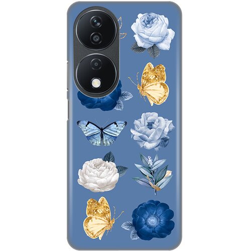  torbica silikonska print za honor X7b dusty blue Cene