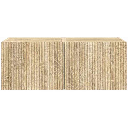  zidni ormar 2 pcs Sonoma 60 x 31 x 29.5 cm Konstruirano drvo Slike