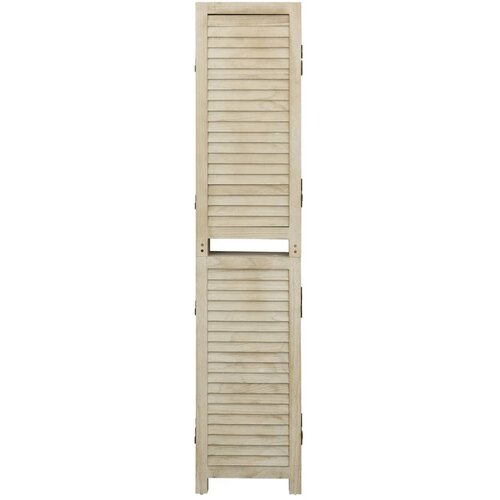  pregrada s 4 panela 140 x 165 cm masivno drvo paulovnije Slike