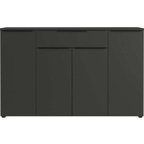 Germania Antracitno siva niska komoda 161x101 cm Mailand – Cijene