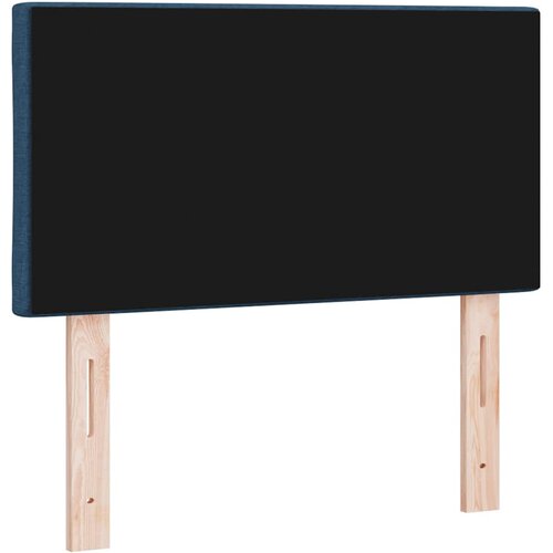  LED glava kreveta Plava 80 cm tkanina Slike