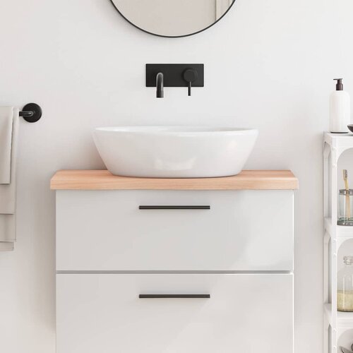  Kupaonska radna ploča 80x40x(2-4) cm netretirano masivno drvo Cijene
