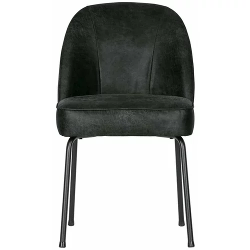 BePureHome Crne kožne blagovaonske stolice u setu 2 kom Vogue –