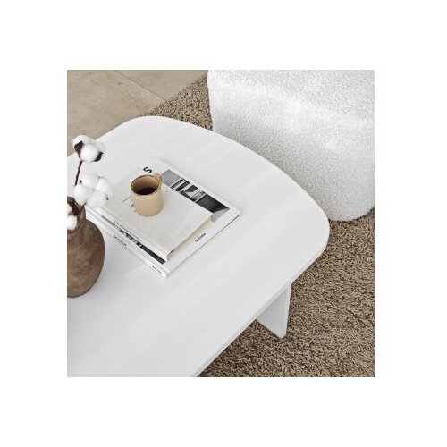 Hanah home Klub sto Theseus, 105x35x60 cm, Bijeli Slike