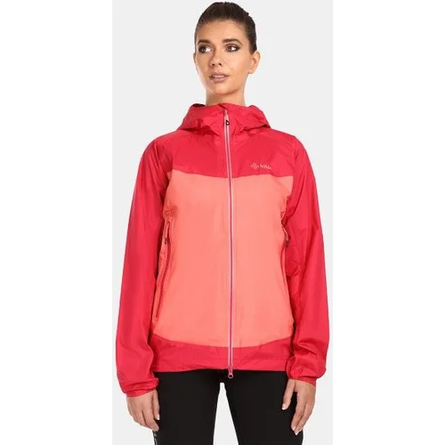 Kilpi Women's waterproof jacket HURRICANE-W Pink