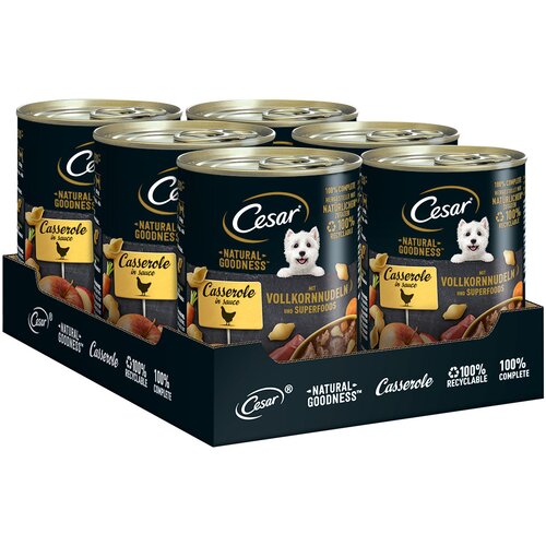 Cesar Natural Goodness - Pi&scaron;čanec in superživila (12 x 400 g) Cijene