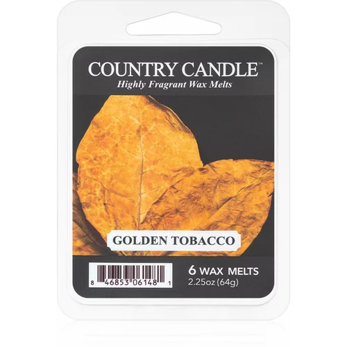 Country Candle Golden Tobacco vosak za aroma lampu 64 g
