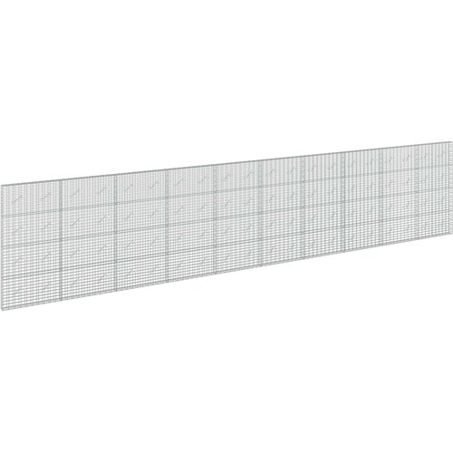  Gabion s žicom debljine 3,5 mm i mrežom 5x10 cm 1000x10x200 cm Slike