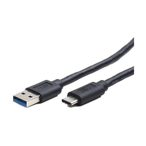 Gembird USB 3.0 kabal AM to Type-C AM/CM, 1m, BLACK, CCP-USB3-AMCM-1M Slike