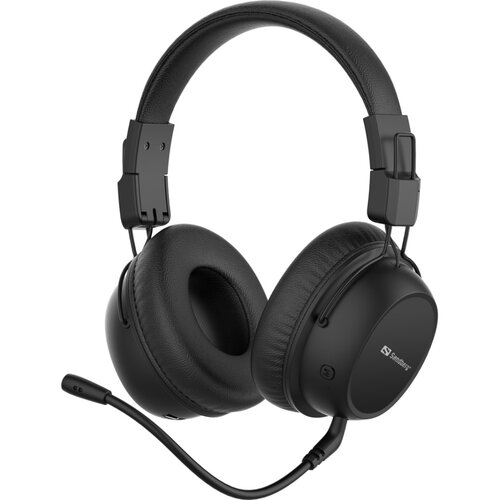 Sandberg slu&amp;scaron;alke z mikrofonom wireless headset anc flexmic Slike