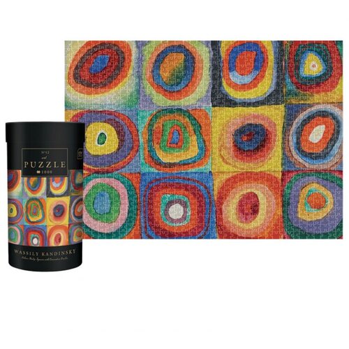  1000 KOM TUBA ART.12 WASSILY KANDINSKY &amp;quot;SQUARES WITH CONCENTRIC CIRCLES&amp;quot; INTERDRUK Slike