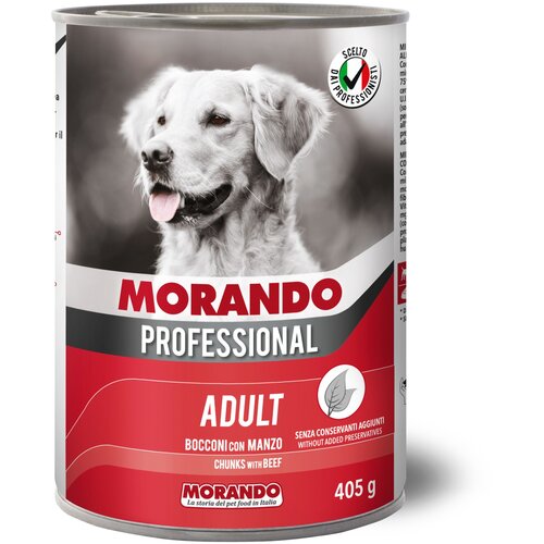 Morando Professional Adult komadići govedina 405 g konzerva Cene