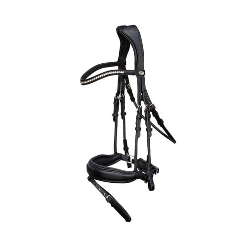 Schockem&amp;ouml;hle Sports Trense Anatomic Line &amp;quot;Malibu&amp;quot; black - WB Slike