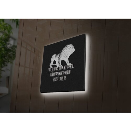 Wallity Slika sa LED osvetljenjem 4040DACT-53, 40x40 cm Cene