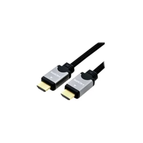 Roline HDMI priključni kabel HDMI A utikač 10.00 m crna, srebrna 11.04.5855 dvostruko zaštićen HDMI kabel